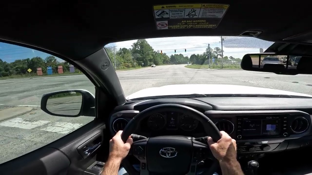 Toyota Tacoma | Manual Transmission | POV Lunch Time Drive