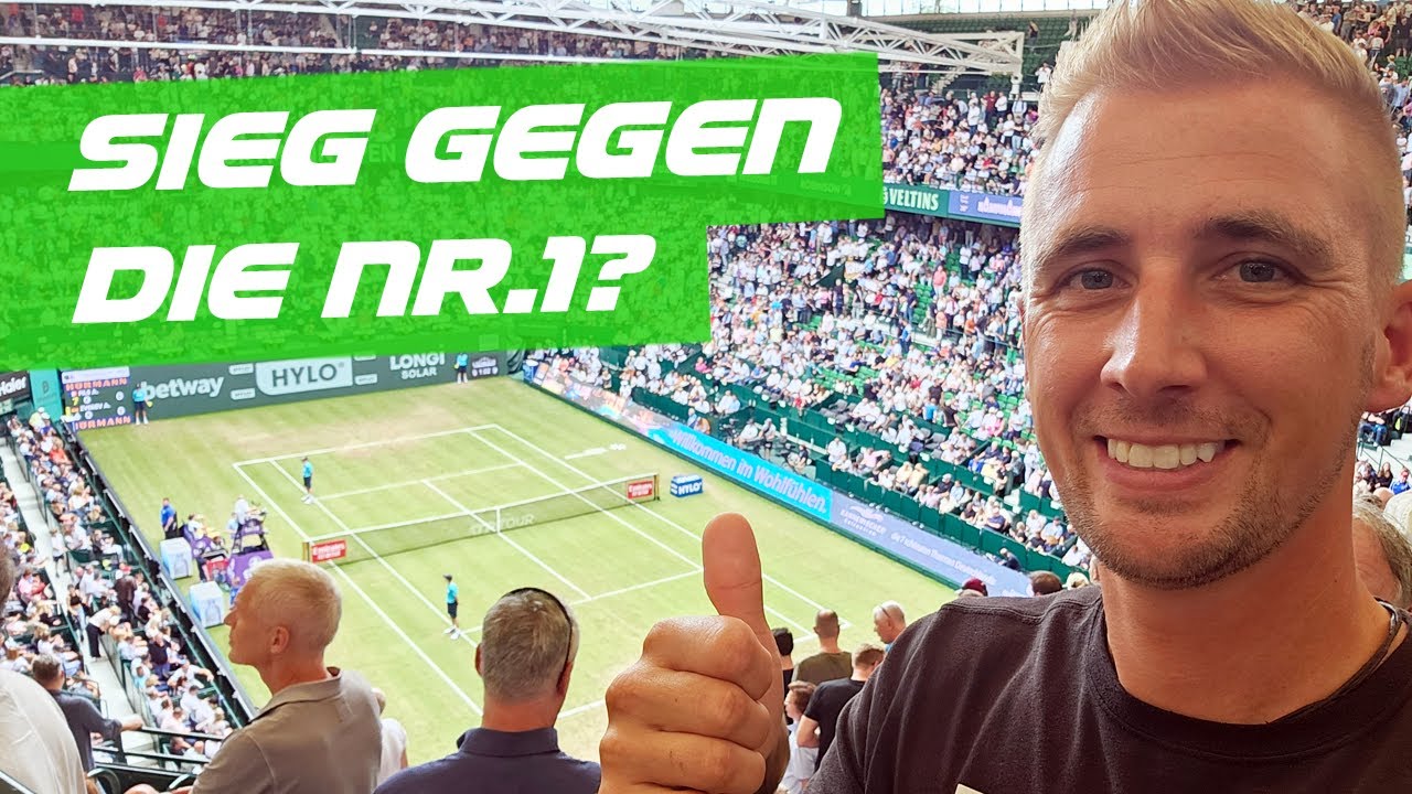Struff Match begeistert 12.500 Fans 💥 Mein Tag beim ATP Tennisturnier in Halle / VLog