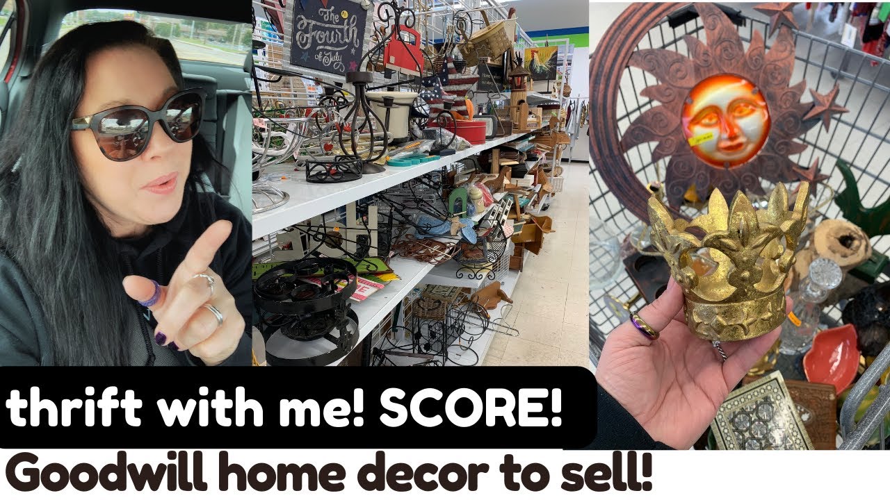 This Goodwill never disappoints! STOCKED full of goodies!!