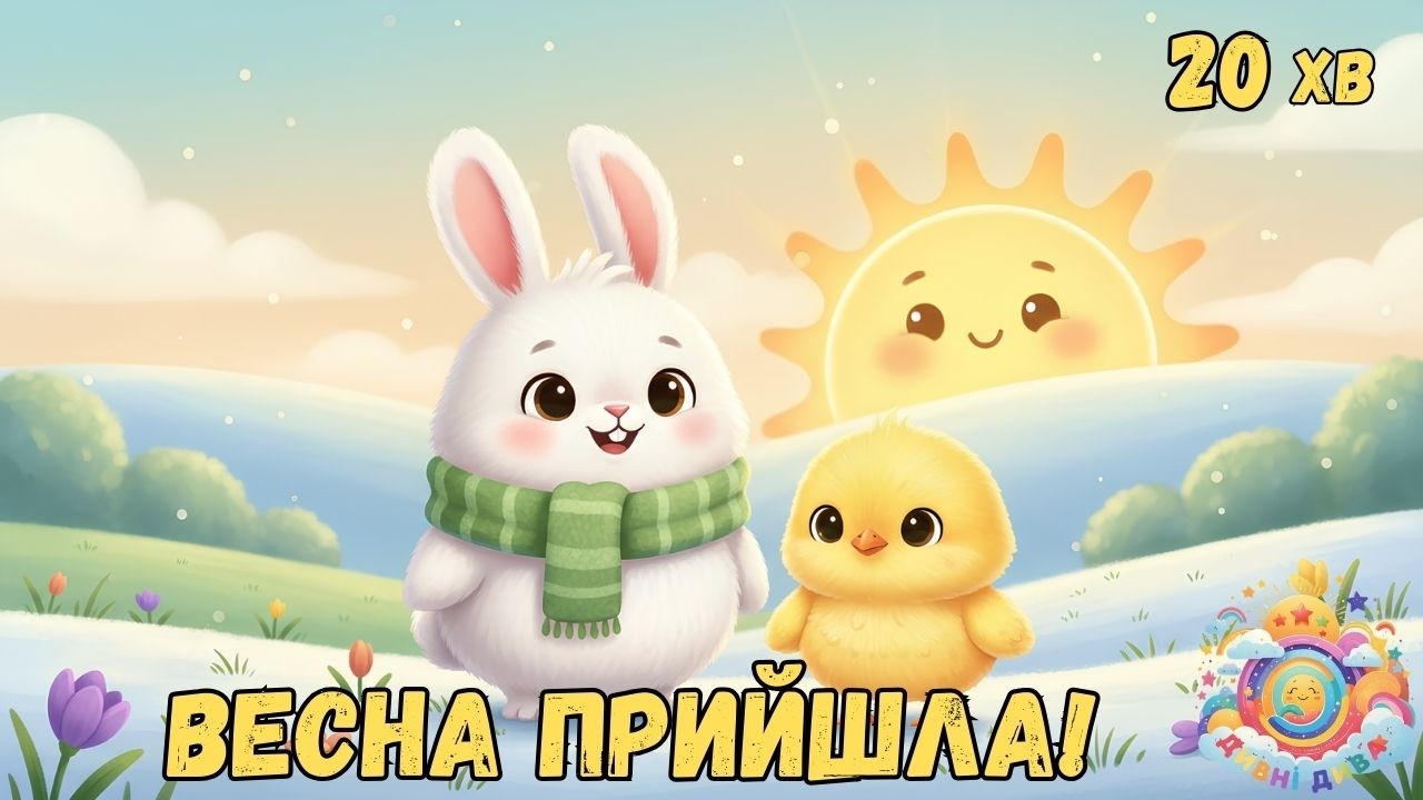 🌸Збірка Весняних пісень 2026 |🌈Веснянки для дітей з мультфільмом | Spring Songs for Kids