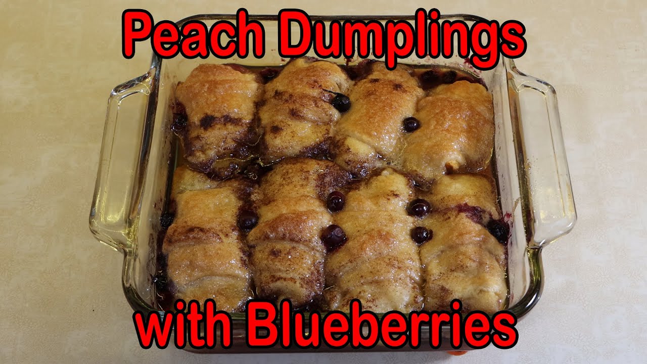 Quick and Easy Peach Dumplings a Family Favorite