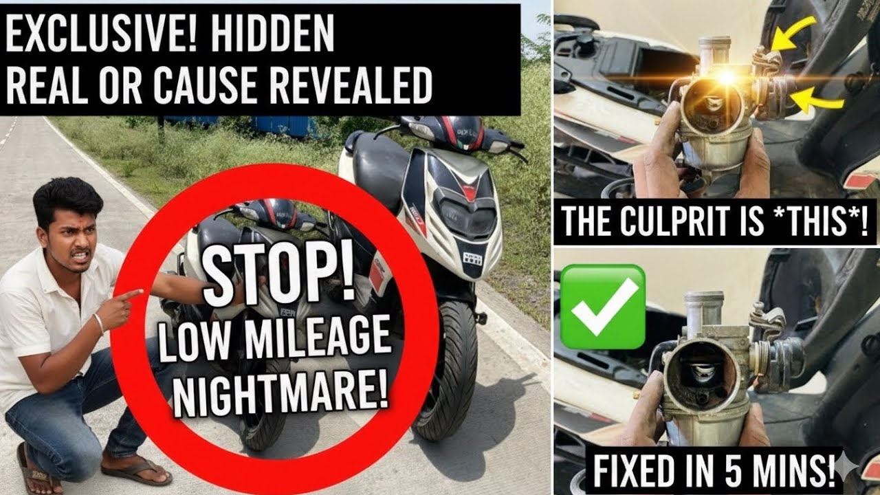 Aprilia SR 150 Engine Low Mileage Problem | Real Reason & Fix Explained