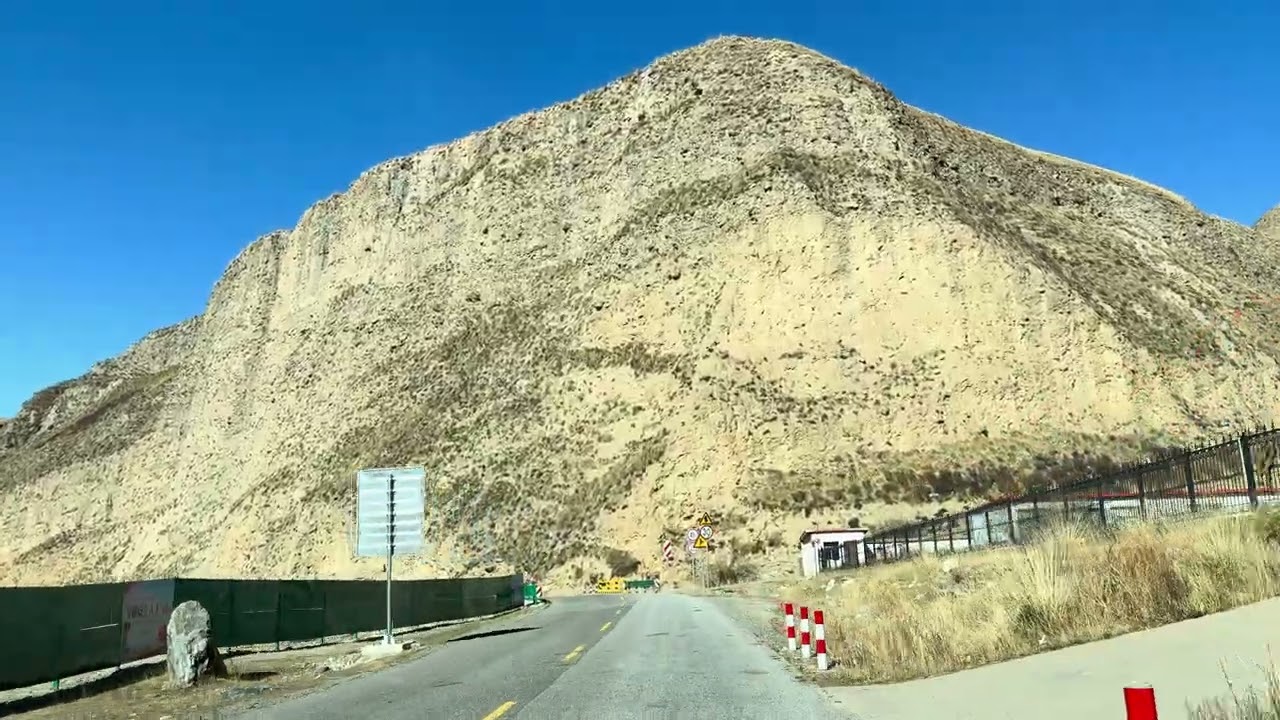 Qinghai to Qilian Mountains | Real Scenic Drive | No Music, Minimal Talking