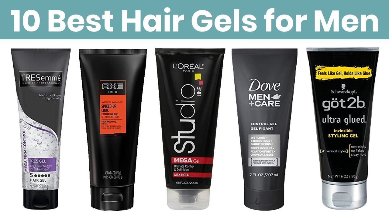 10 Best Hair Gels for Men 2019 | Especially Made for Men | Hard Control All Day Long as You Style