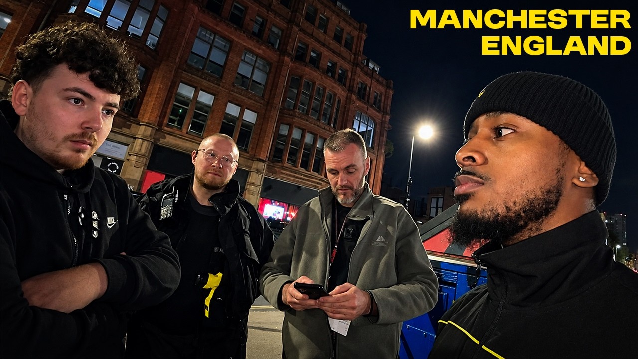 Stopped By Undercover Police In Manchester Nightlife