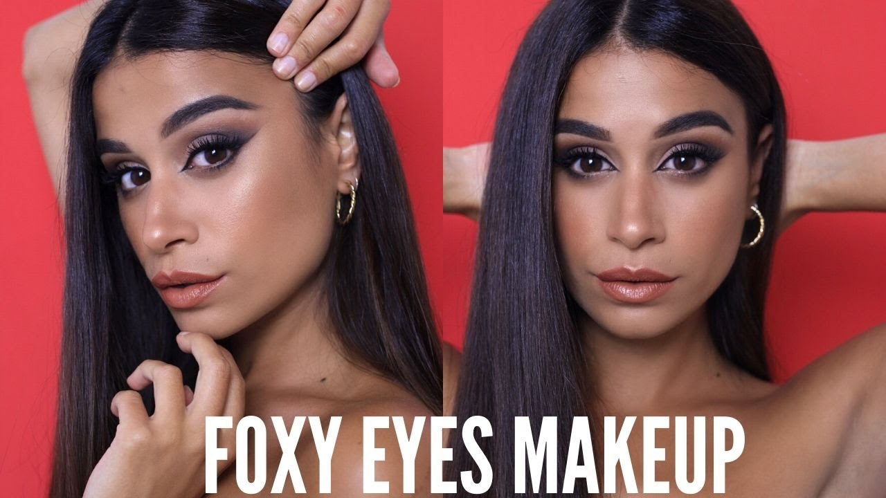 GET THE LOOK FOXY EYES MAKEUP CONLUZYCOLOR