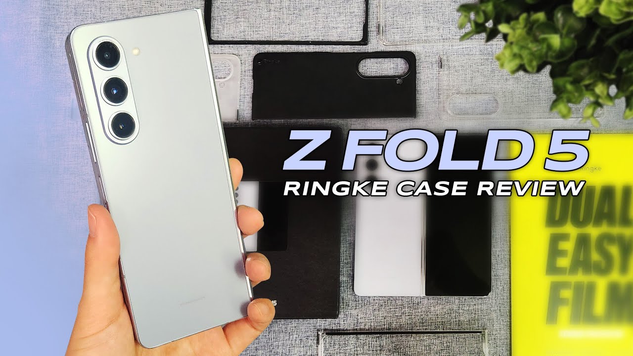Going FULL Ringke for the Galaxy Z Fold 5 - Case, Screen Protector, and Camera Protector!