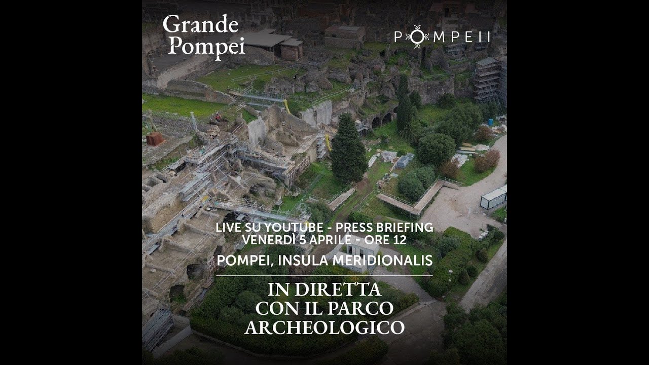 POMPEI - PRESS BRIEFING 05 APRILE 2024
