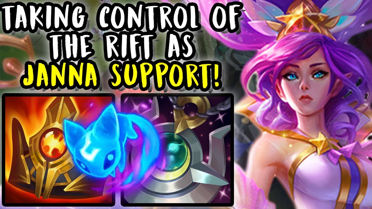 Taking Control of the Rift as JANNA SUPPORT! | Master Support | Patch 25.06