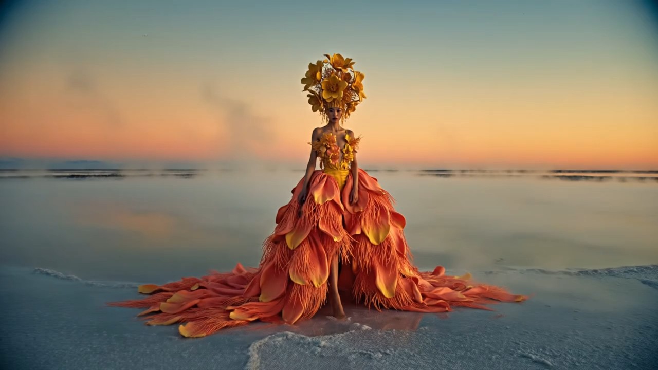 LIQUID TIME Melancholic Music Video - AI Short Video - 4K