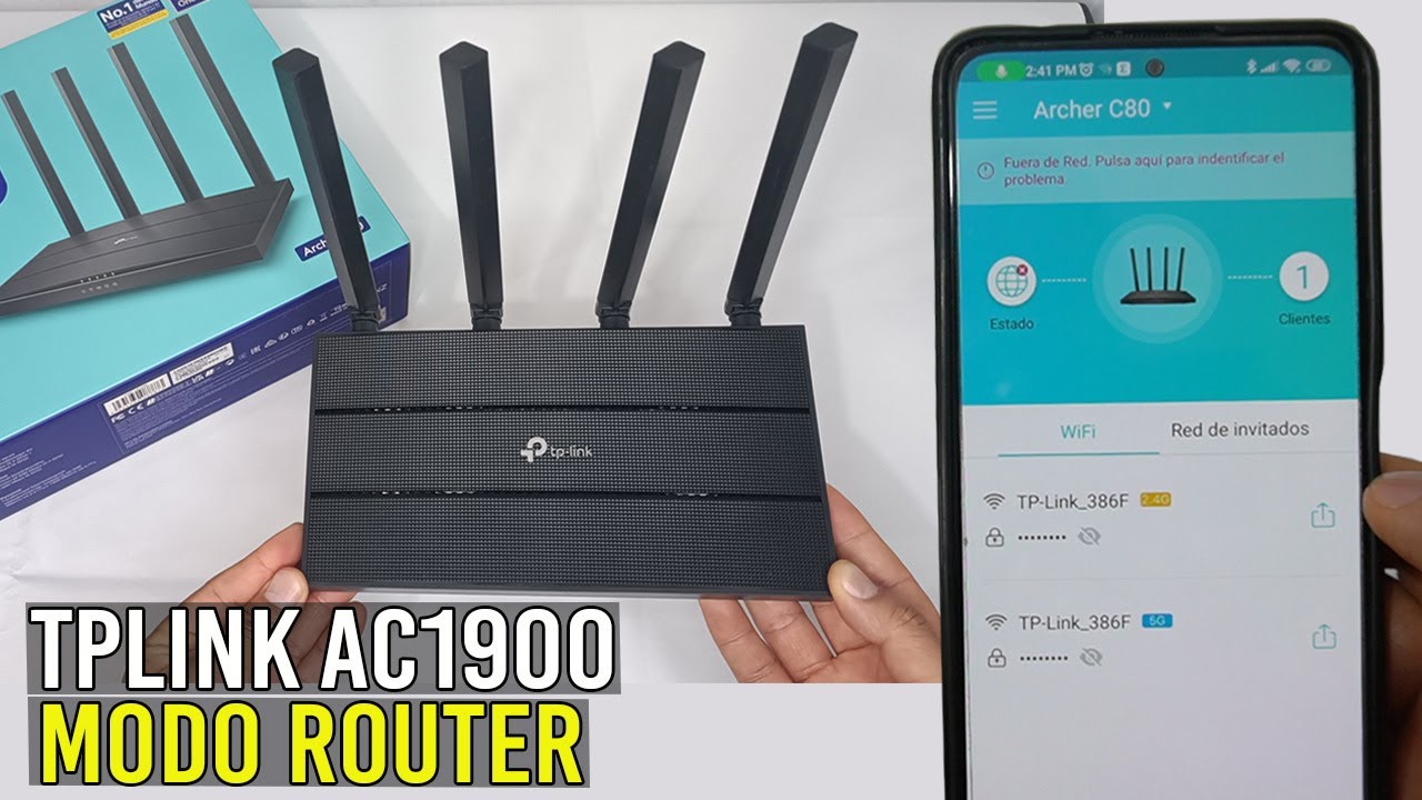 Cómo CONFIGURAR Router TpLink ARCHER C80 en Modo ROUTER(Paso a Paso)