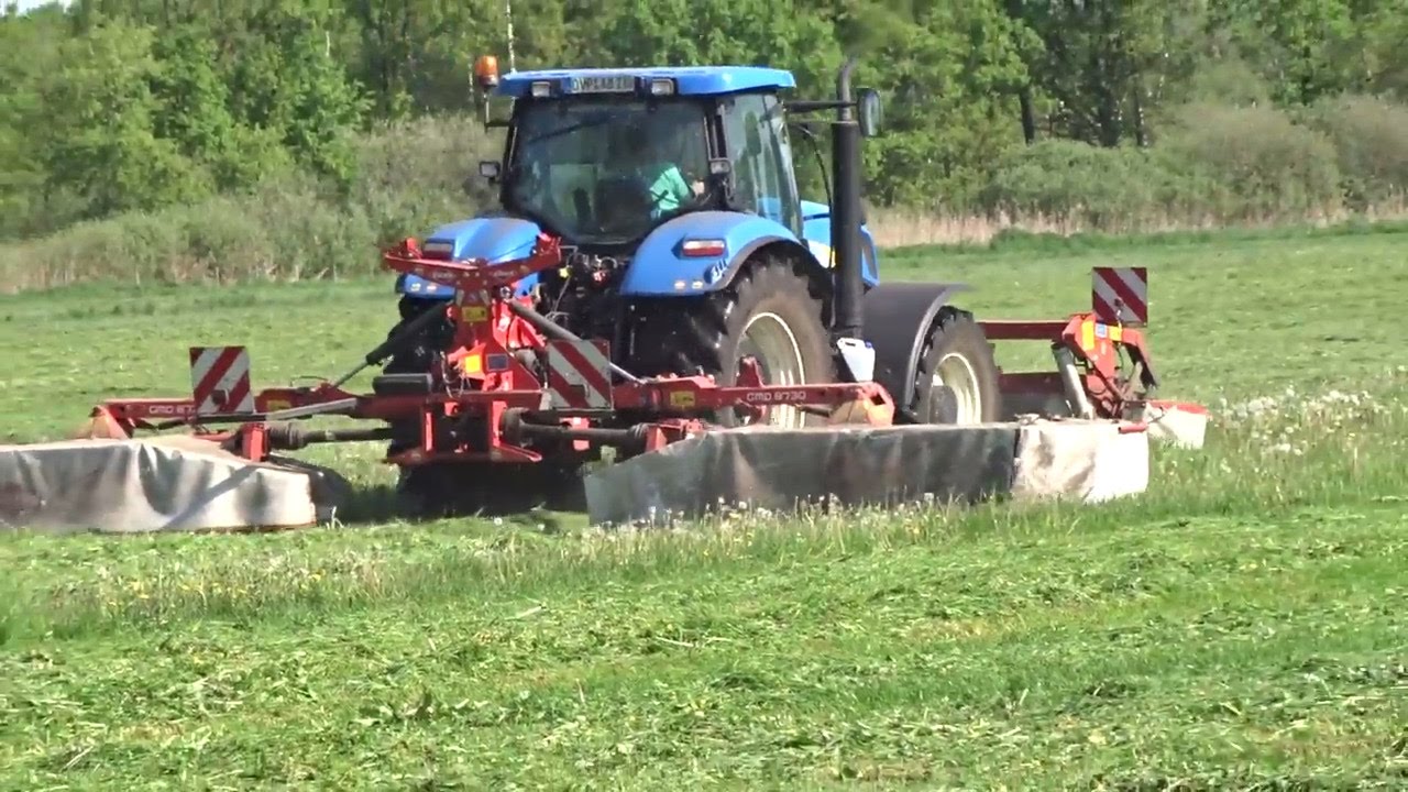 New Holland-Kuhn / Erster Schnitt 2017