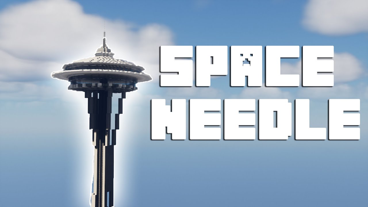 Space Needle - Minecraft Timelapse