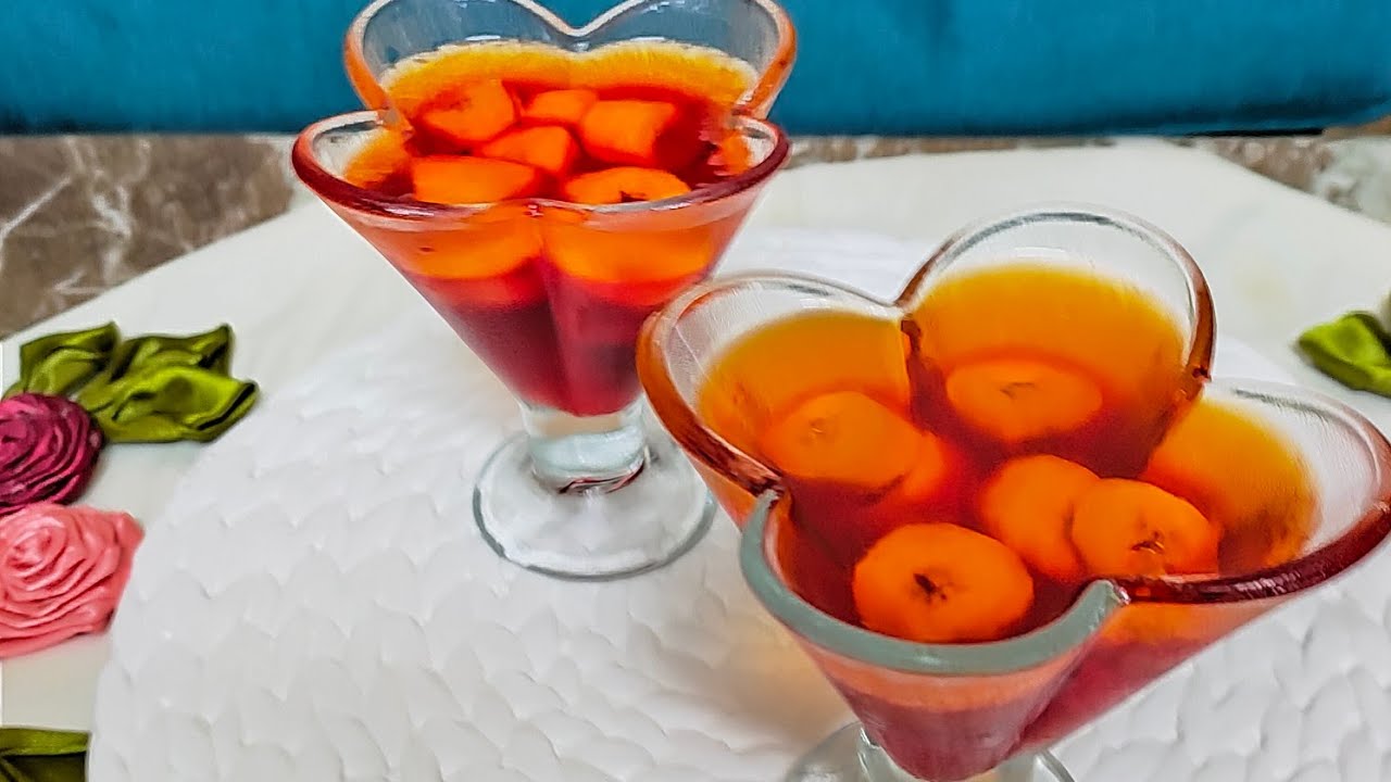 احلي جيلي بالفواكهة ♥️بطريقة سهلة وبسيطة
