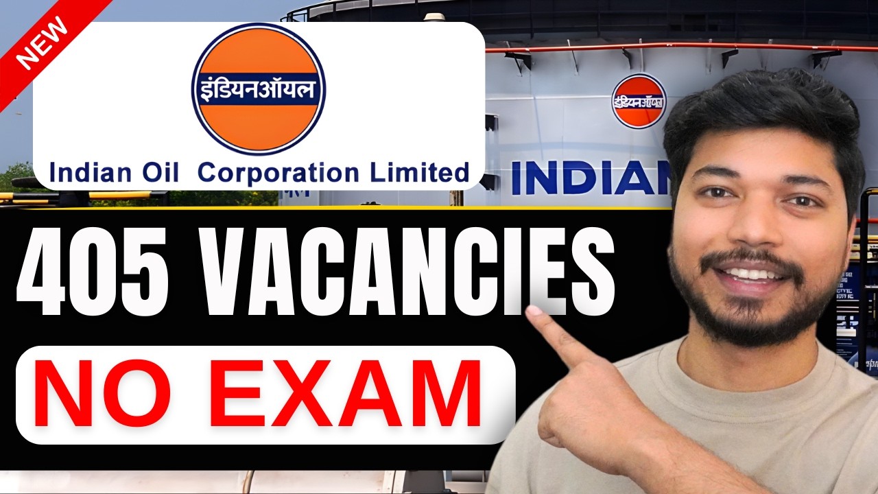 IOCL Recruitment 2026 🔥 | No Exam | Eligibility | Salary | Apply Process | Full Details