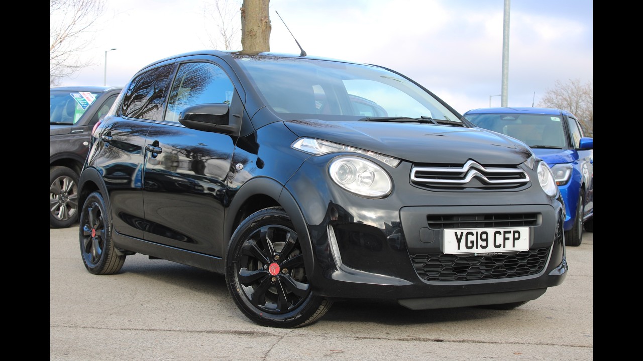 YG19 CFP Citroen 1.0 VVti Urban Ride 5dr Black 2019