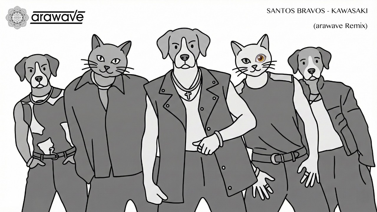 [ arw_ Remix ] SANTOS BRAVOS - KAWASAKI #SANTOSBRAVOS #STBV #HYBE