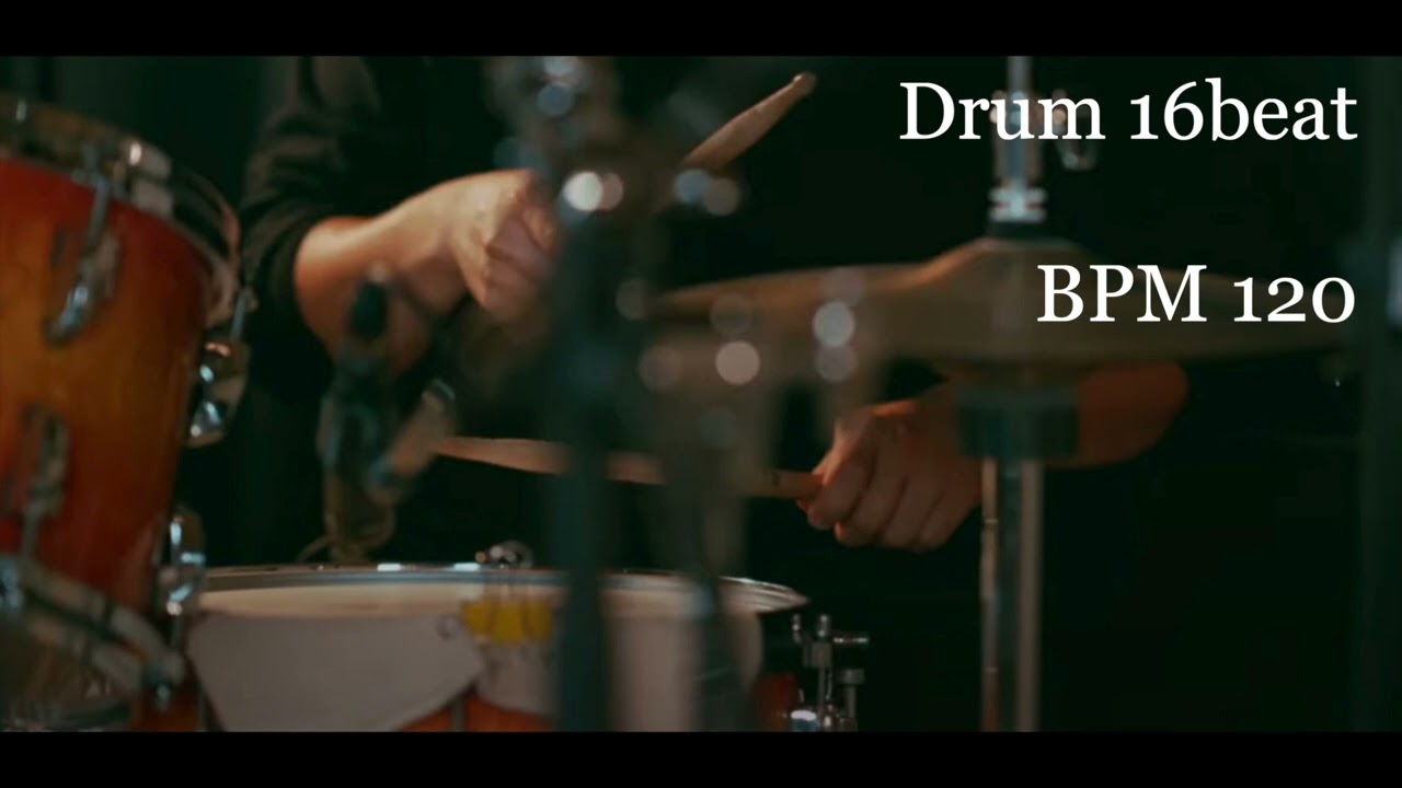 Drum 16beat 120BPM