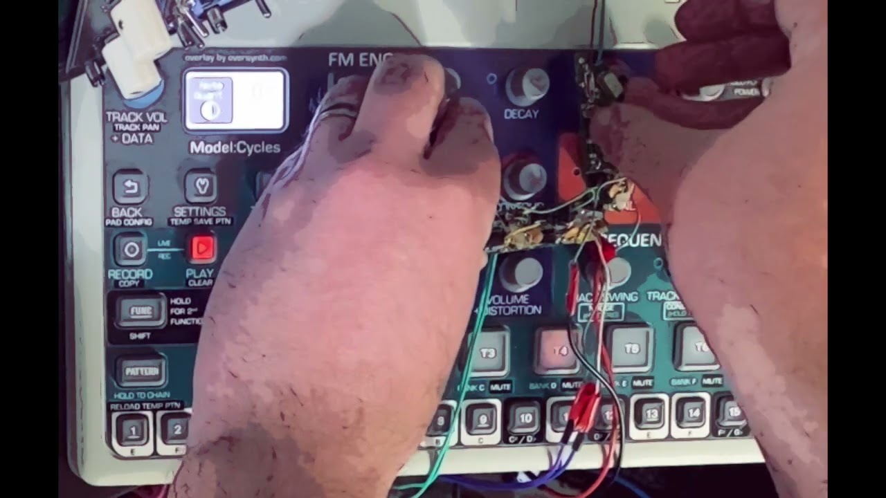 ‘95 voice transformer toy as fx pedal
