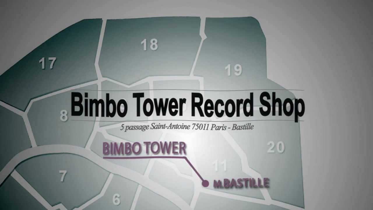 Record Shop In Paris - BIMBO TOWER - CD DVD VINYL