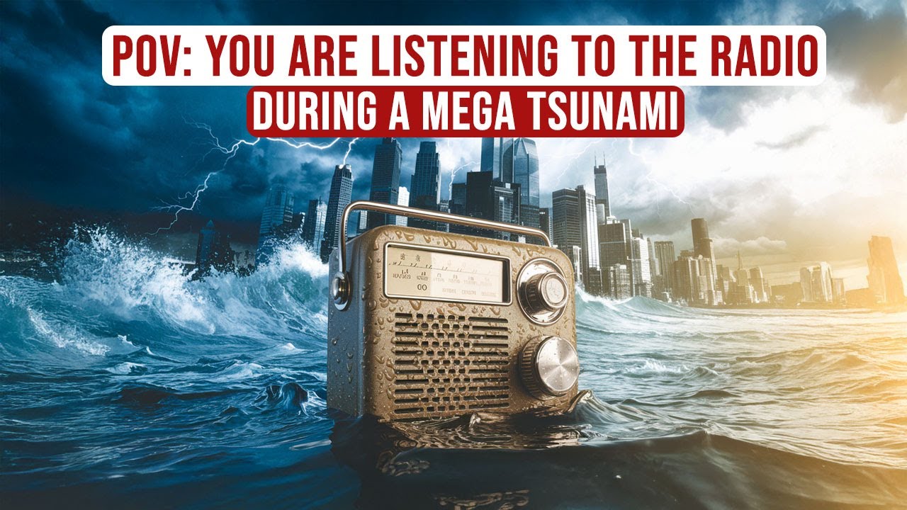 POV: YOU'RE LISTENING RADIO DURING A MEGA TSUNAMI – Bedtime Stories