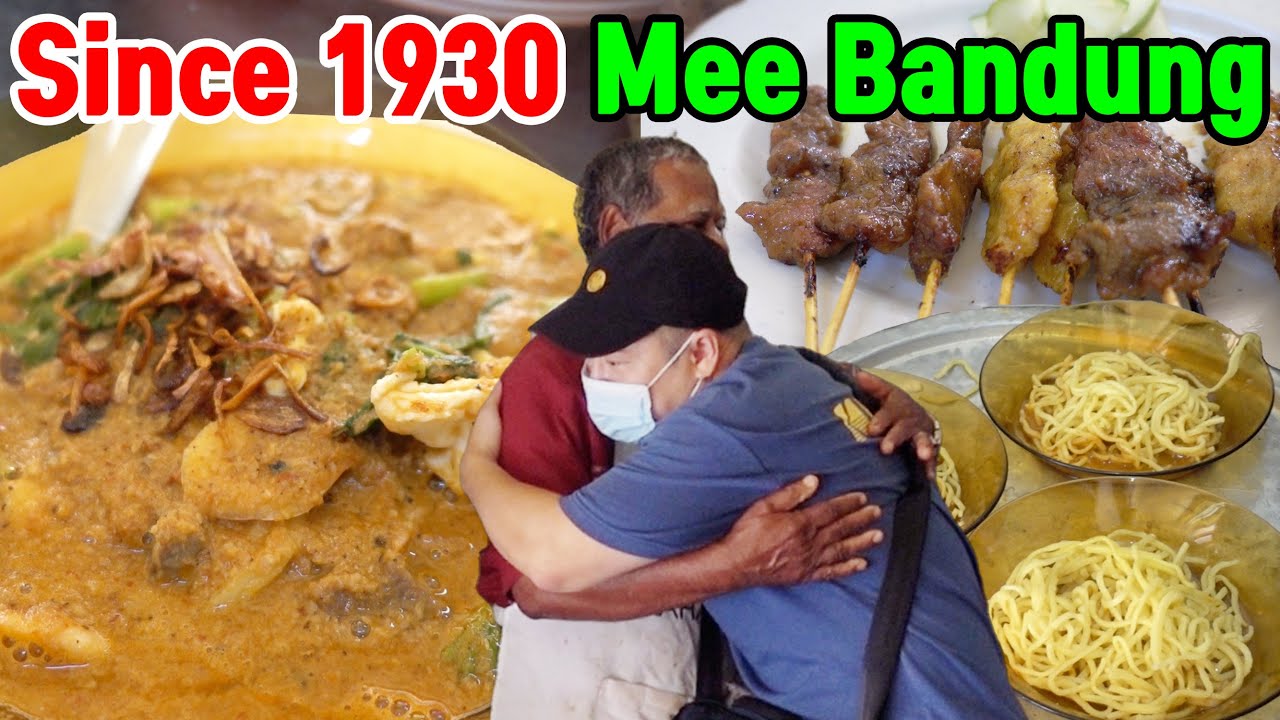 First Time Trying MEE BANDUNG Muar at 90 Years Old Restaurant in Johor! Malaysian Food Mukbang