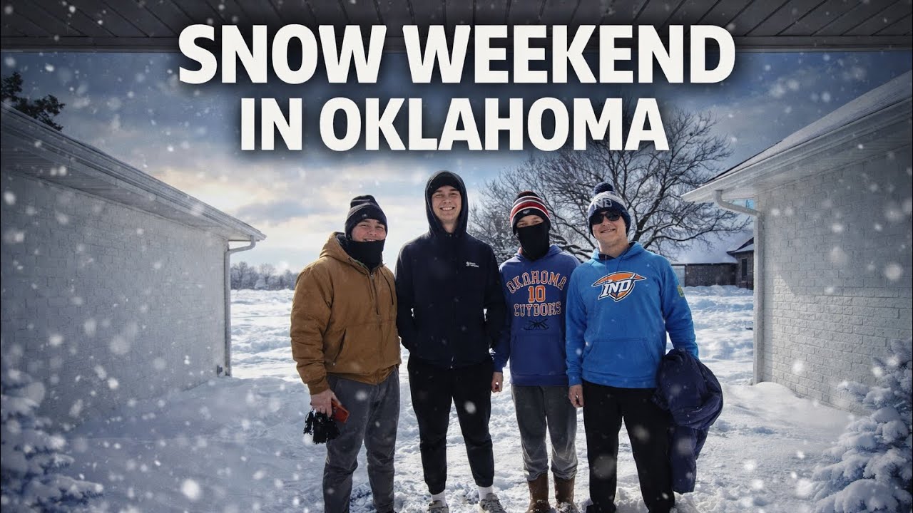 SNOWMAGEDDON 2026 | Snow Weekend in Oklahoma Vlog