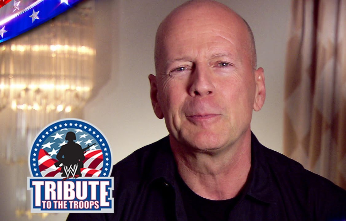Will Ferrell, Bruce Willis and other famous media personalities honor the United States Military