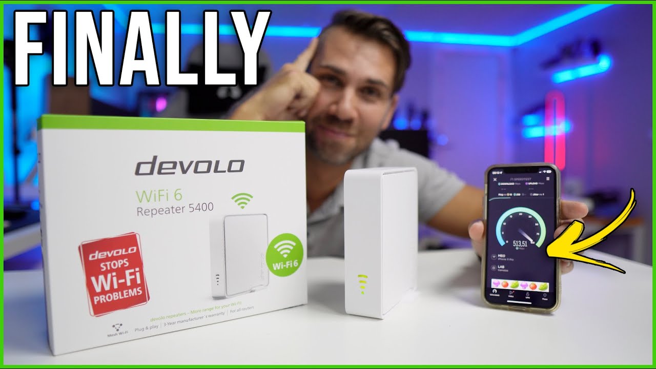 FINALLY a Repeater That is Worth it !!! Devolo Wifi 6 Repeater 5400