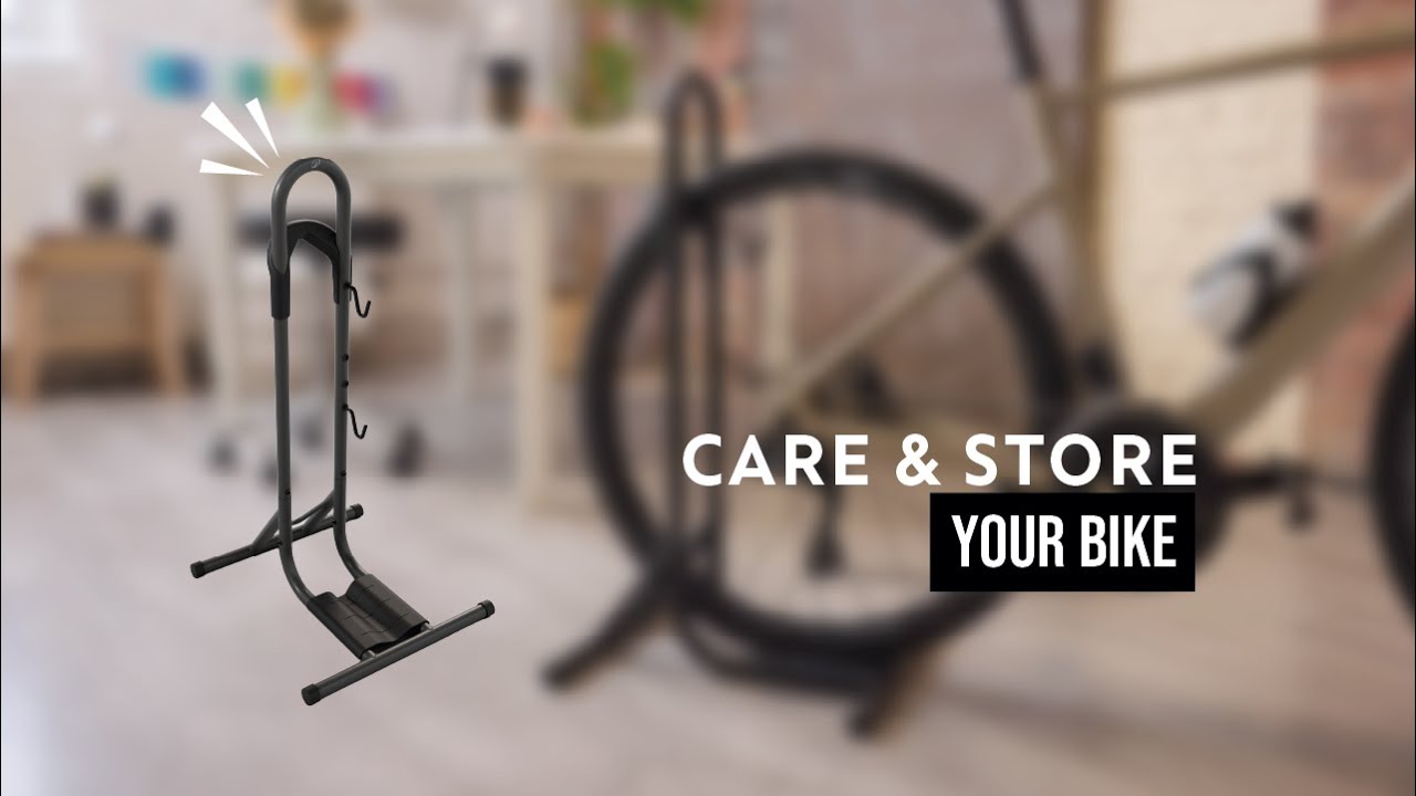 DECATHLON SUPPORT 1 VELO SOL &bull; 2 EN 1