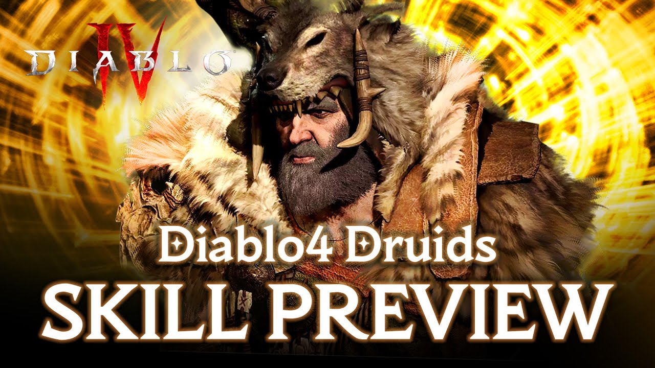 Druid Skill Preview in 3 Minutes (All Skills) | Diablo 4 Beta