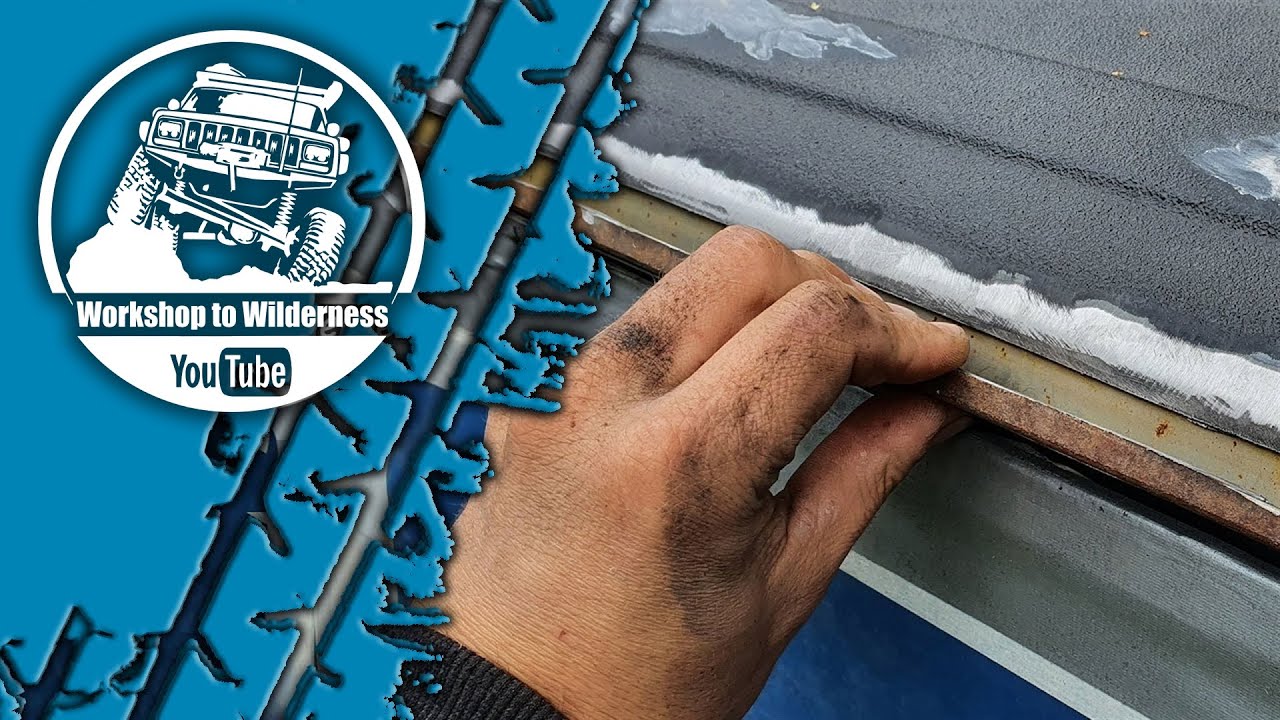 Jeep Cherokee XJ Drip Rail Corrosion Repair