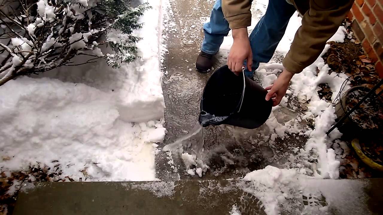 Can You Melt Sidewalk Ice With Dawn Dish Soap?
