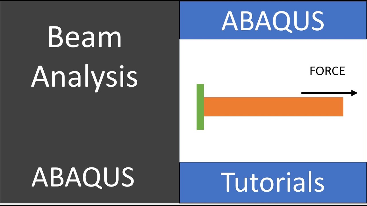 Уроки по Abaqus | Анализ пучка