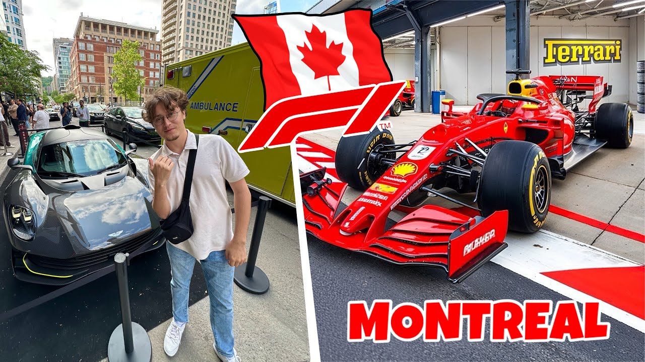 KANADA’DA FORMULA 1 YARIŞ KUTLAMASINA KATILDIM 🇨🇦🏎️ (Canadian Grand Prix Montreal)