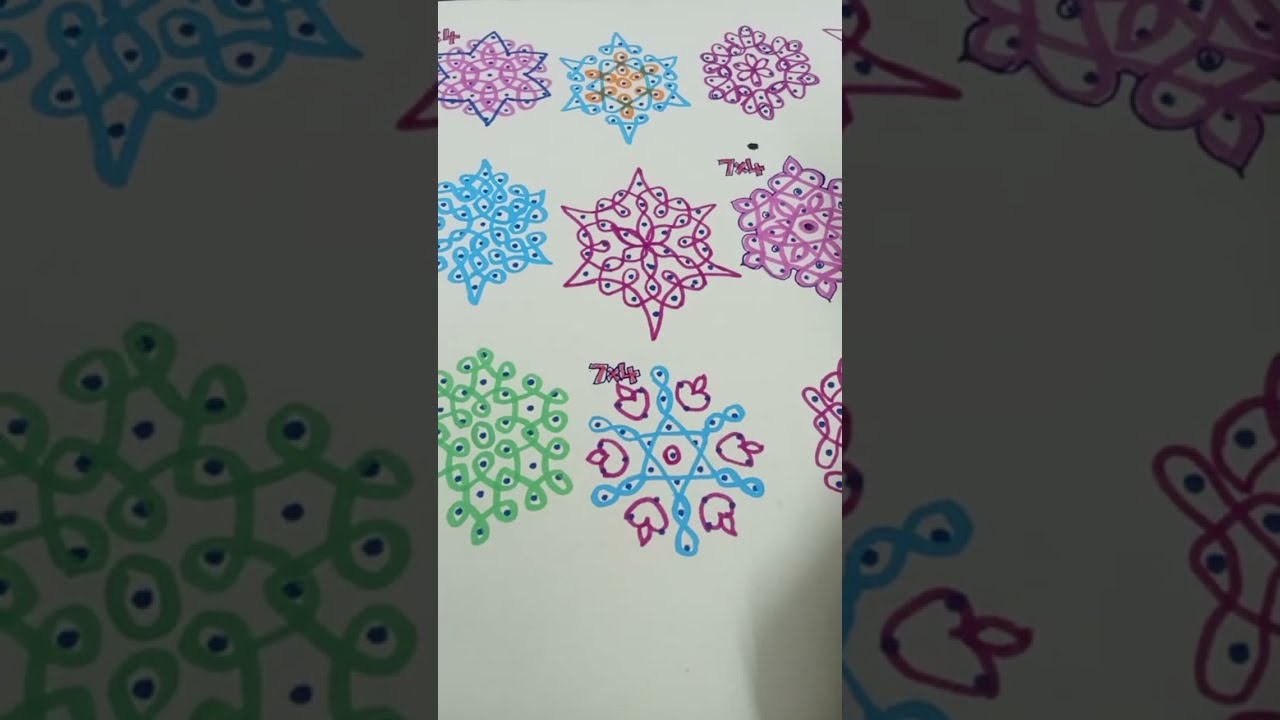 Friday kolam collections