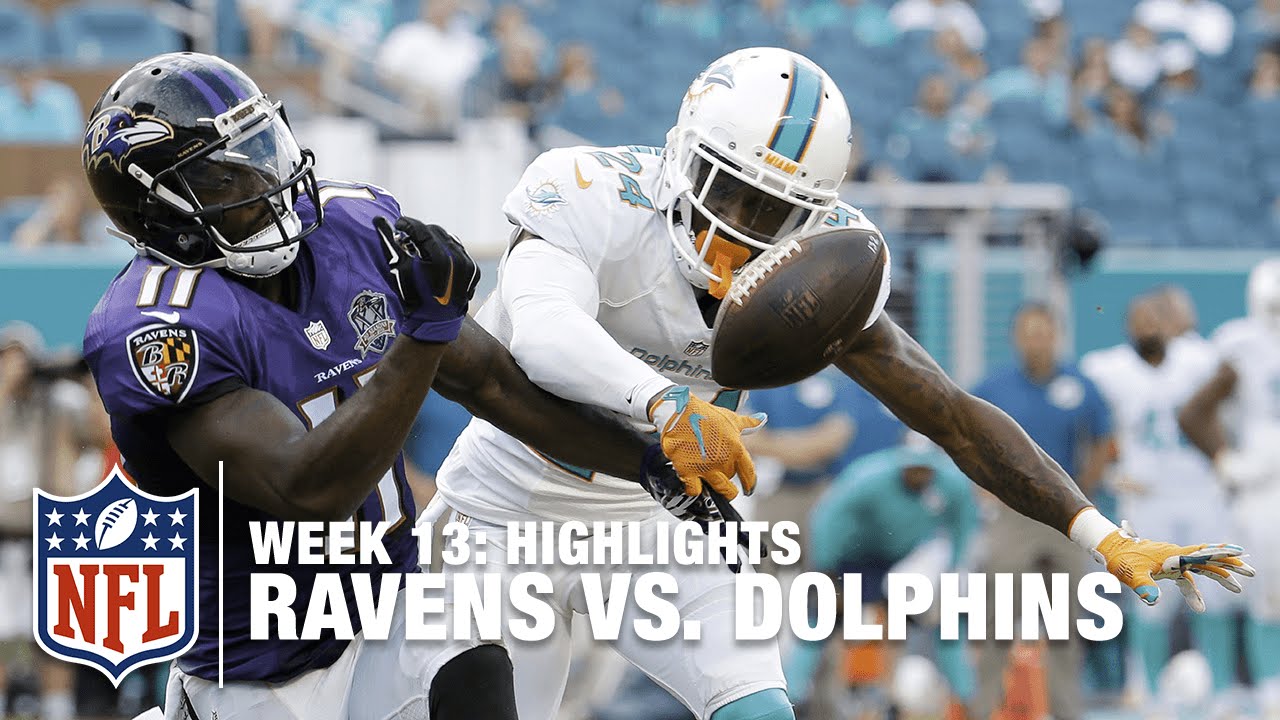 Ravens vs. Dolphins | Week 13 Highlights | NFL