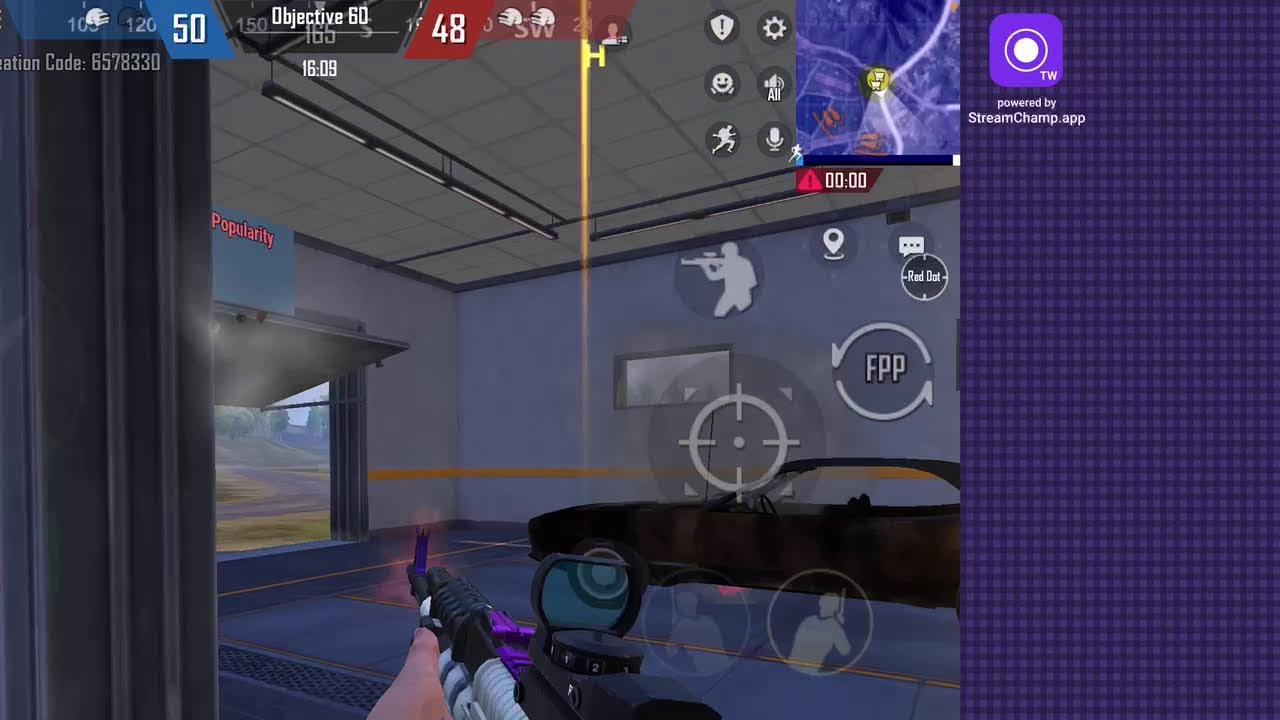 Broadcast powered by StreamChamp