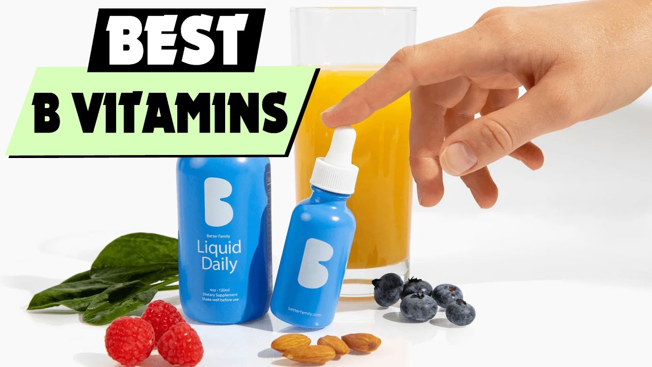 BEST B VITAMINS of 2025: Top 5 B-Complex Supplements for Max Energy!