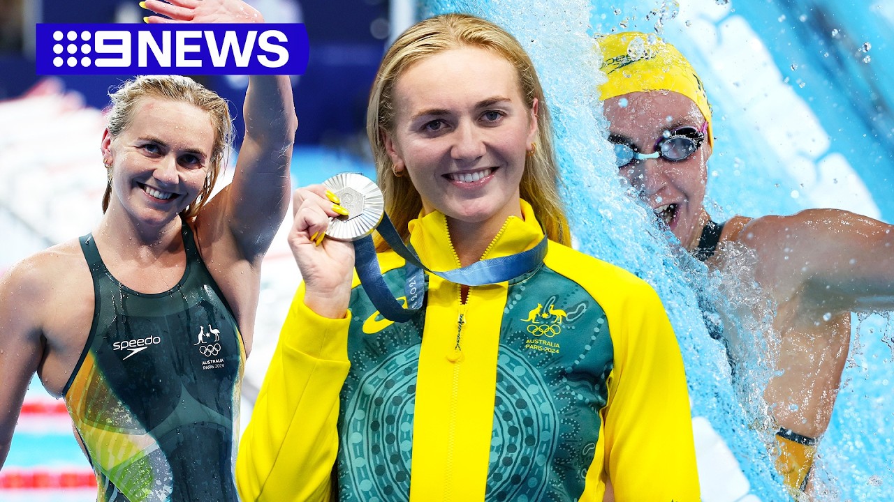 Ariarne Titmus retires from swimming, effective immediately | 9 News Australia