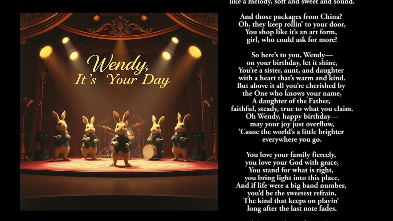 Wendy, It's Your Day v03