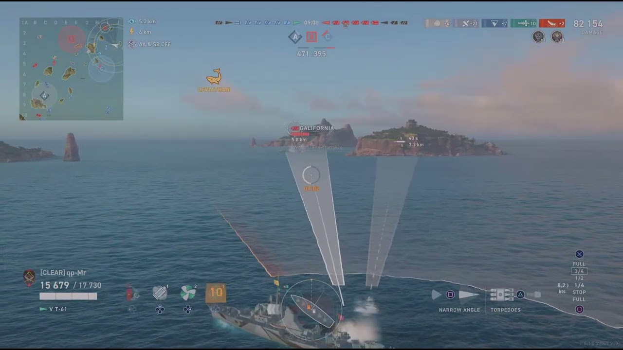 World of Warships: Legends T-61