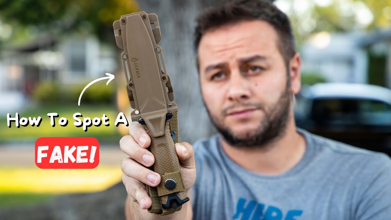 Amazon продаёт поддельные ножи Gerber Strongarm. Не дайте себя обмануть.