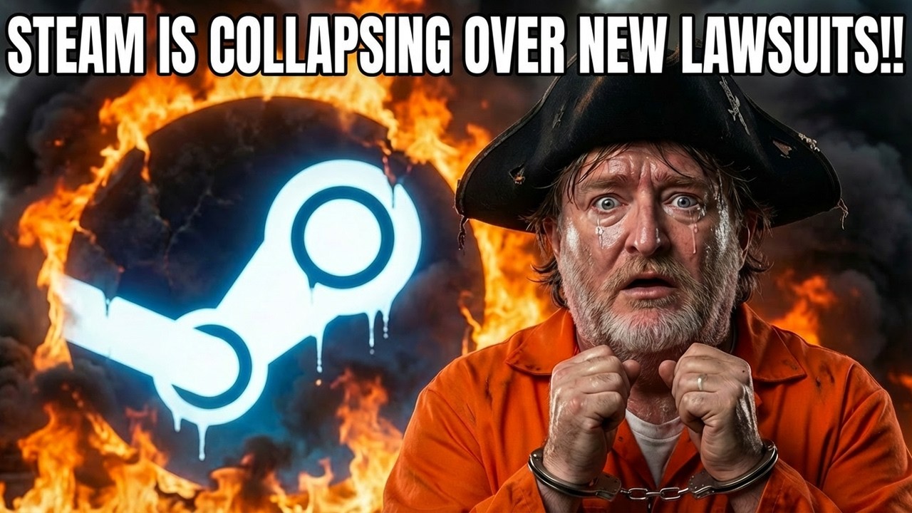 Steam рушится из-за очередных судебных исков!!