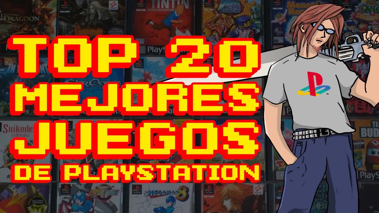 ✨ TOP 20: LOS MEJORES JUEGOS de PLAYSTATION 🎮 - 20 AÑOS de PSX | PS1 | PSONE - SaKichanes