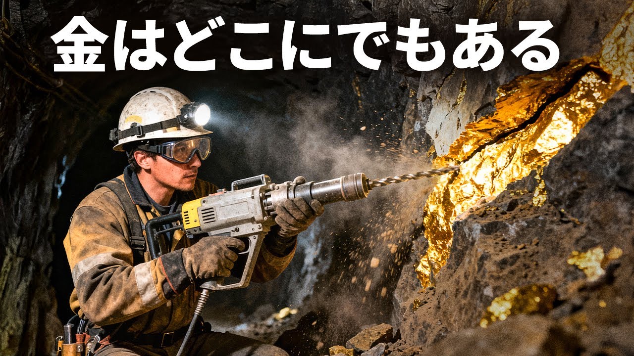 地質学者が史上最大の金鉱床を発見
