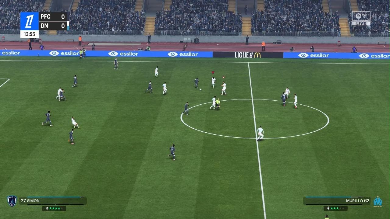 EA SPORTS FC 26_Paris FC 0 : 3  Olympique de Marseille