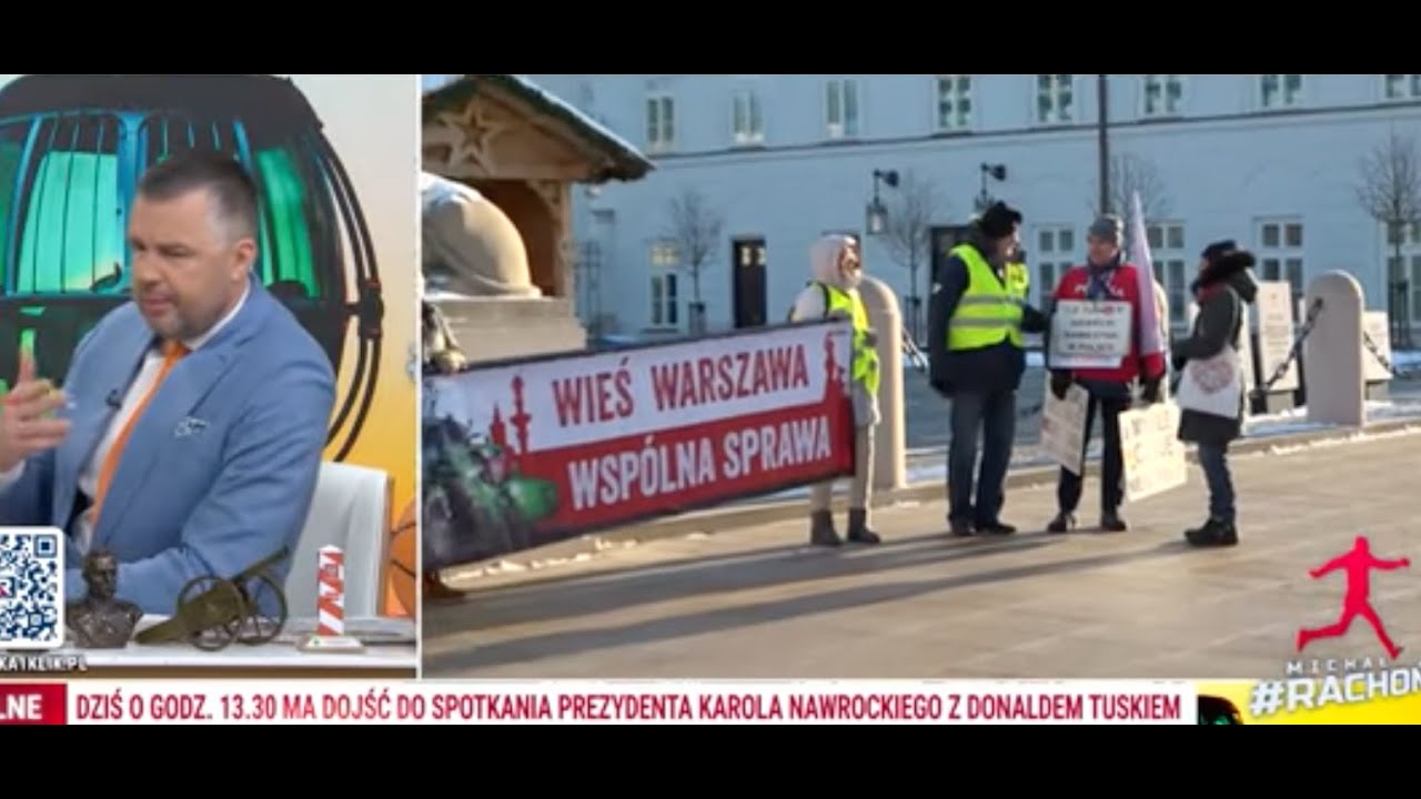 ,,Wieś - Warszawa - wsp&oacute;lna sprawa''' Wielki Protest Rolnik&oacute;w przeciwko Mercosur | Michał Rachoń