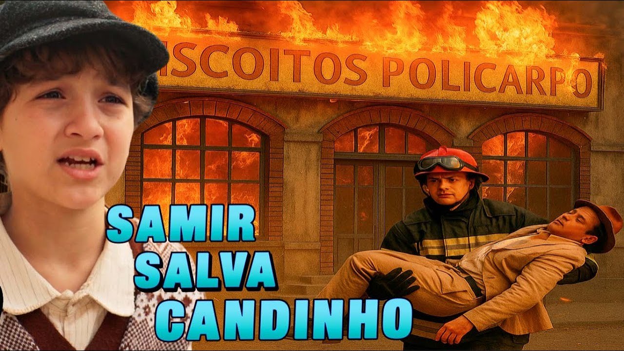 SANDRA E ERNERTO TACA FOGO NA FABRICA MAS...