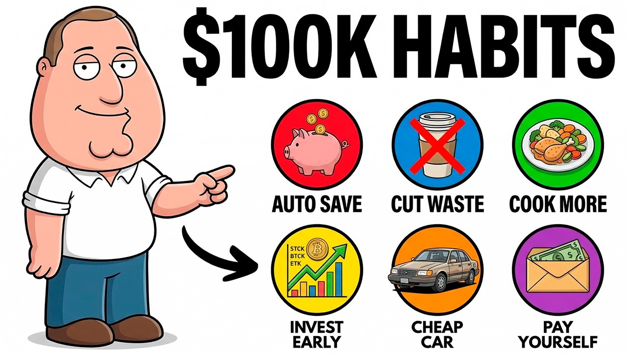 20 Unsexy Habits That Save Your First $100,000